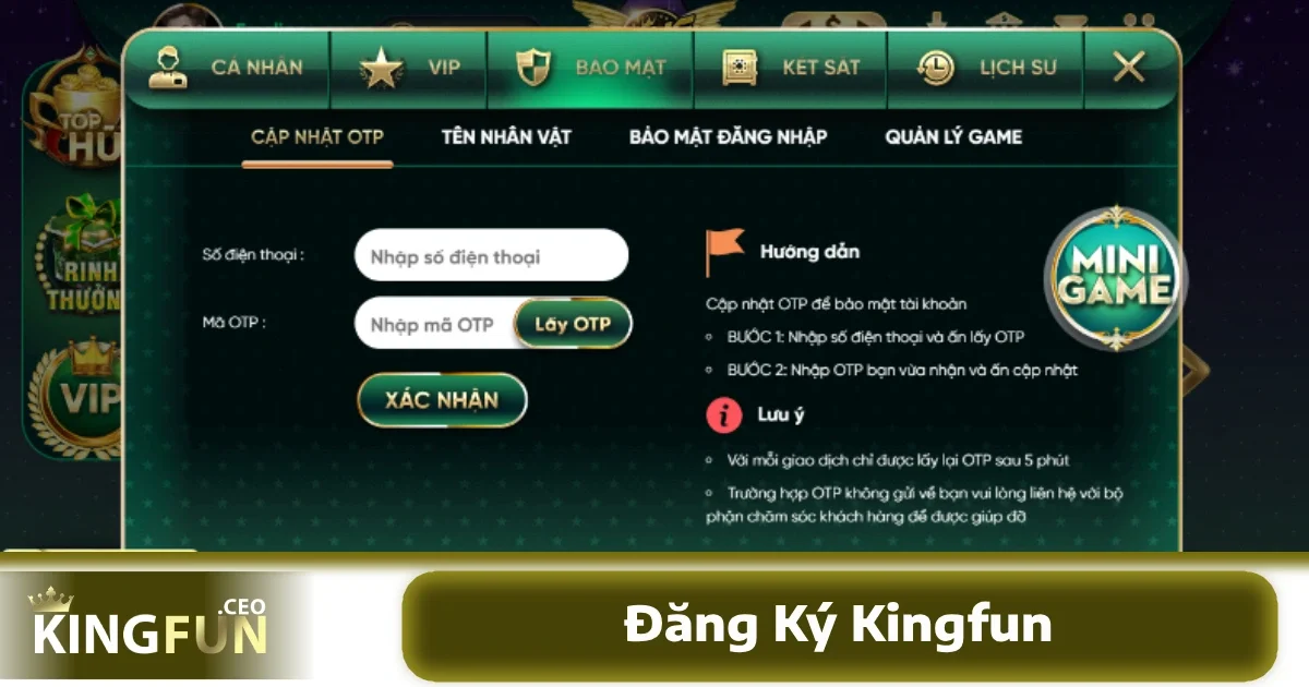 Hướng dẫn KINGFUN: Cách tạo tài khoản KINGFUN nhanh chóng