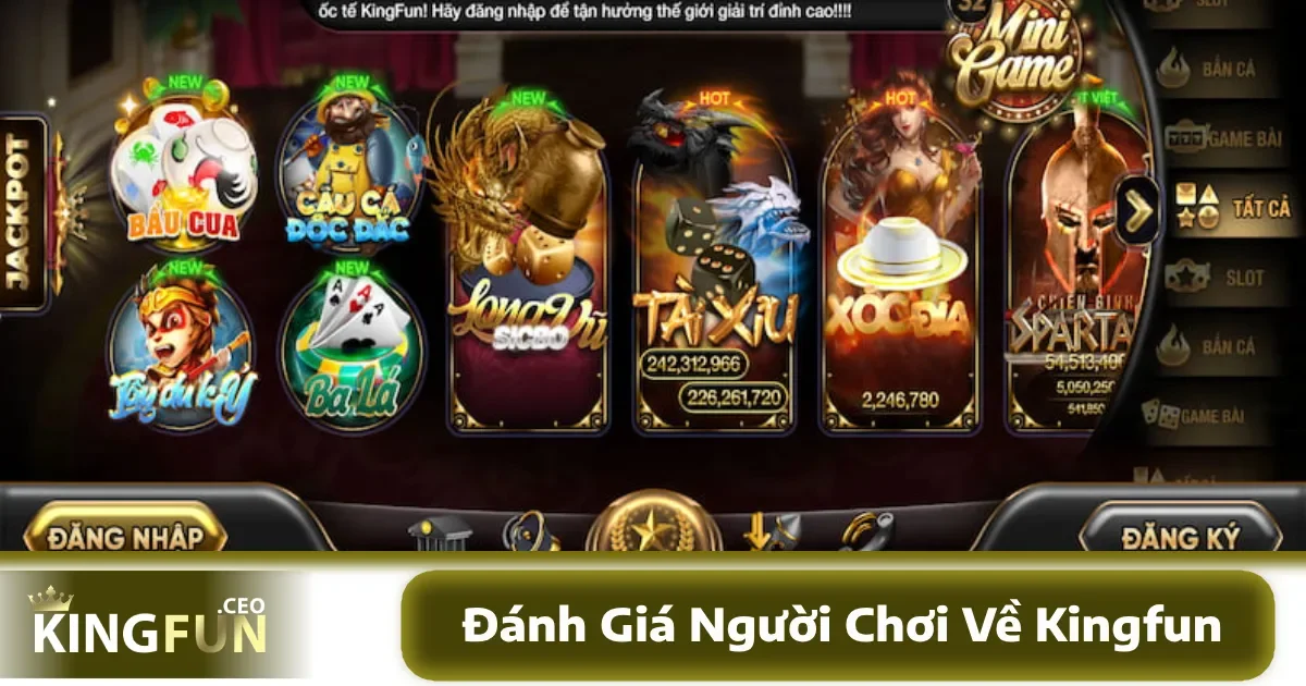 Trang chủ 38 Đánh giá từ người chơi thực tế về nhà cái KINGFUN